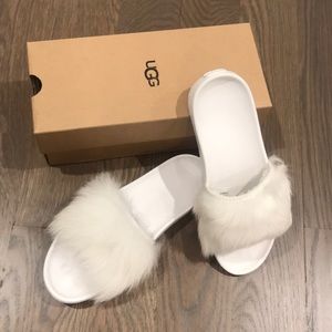 Ugg Fur Slides